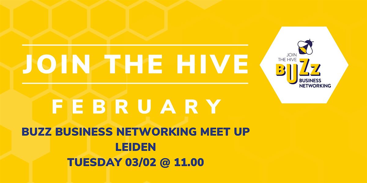 Feb 2026 Buzz Business Networking Meet Up – Leiden, 3 February | Event in Leiden | AllEvents
