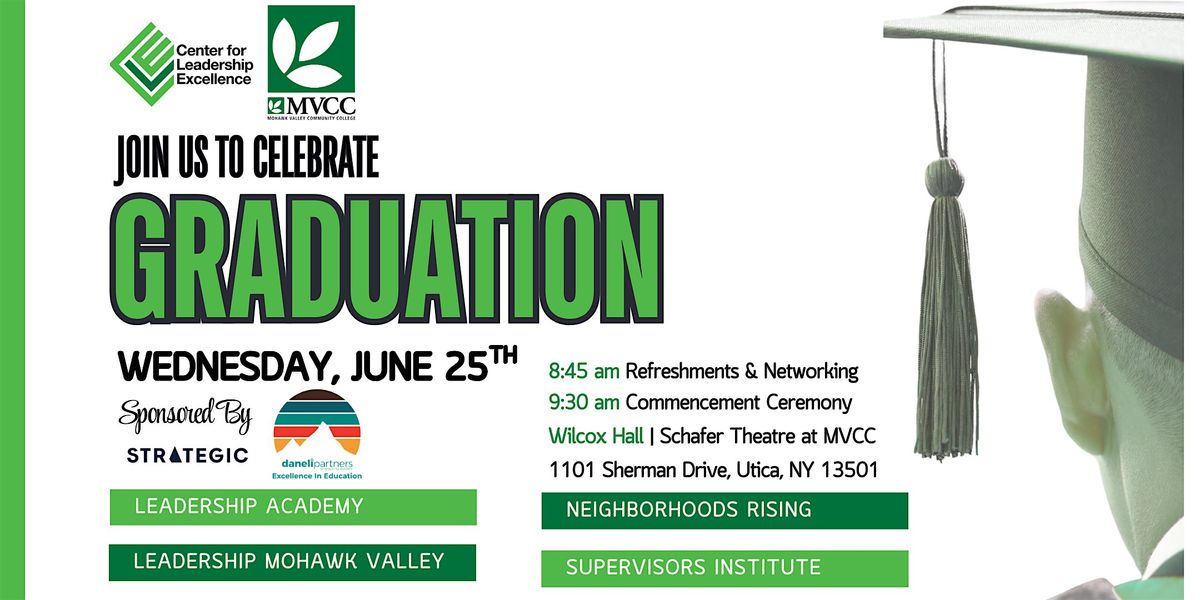 Center for Leadership Excellence | 2025 Graduation Ceremony, 25 June | Event in Utica | AllEvents