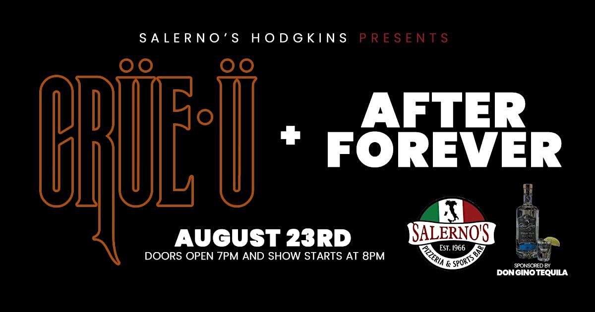 Crue U and After Forever performing Live, 23 August | Event in Hodgkins | AllEvents