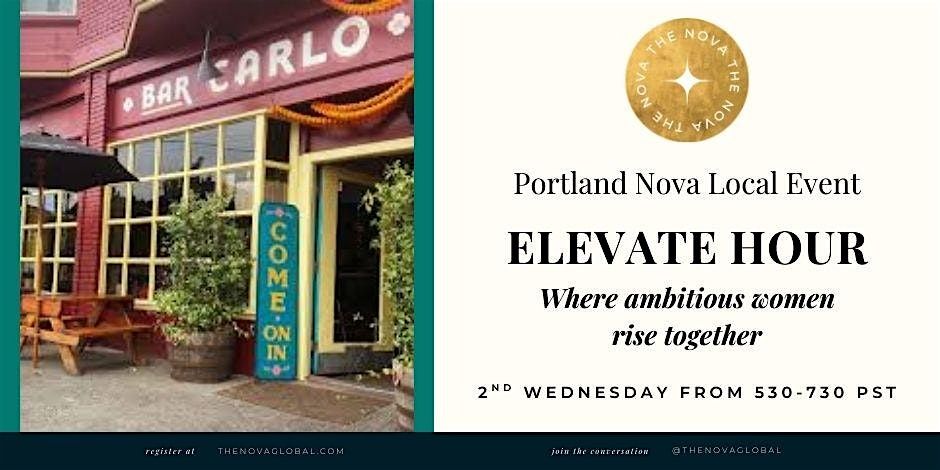 Portland Nova Elevate Hour: A Soul-Led Business Mingle, 4 June | Event in Portland | AllEvents