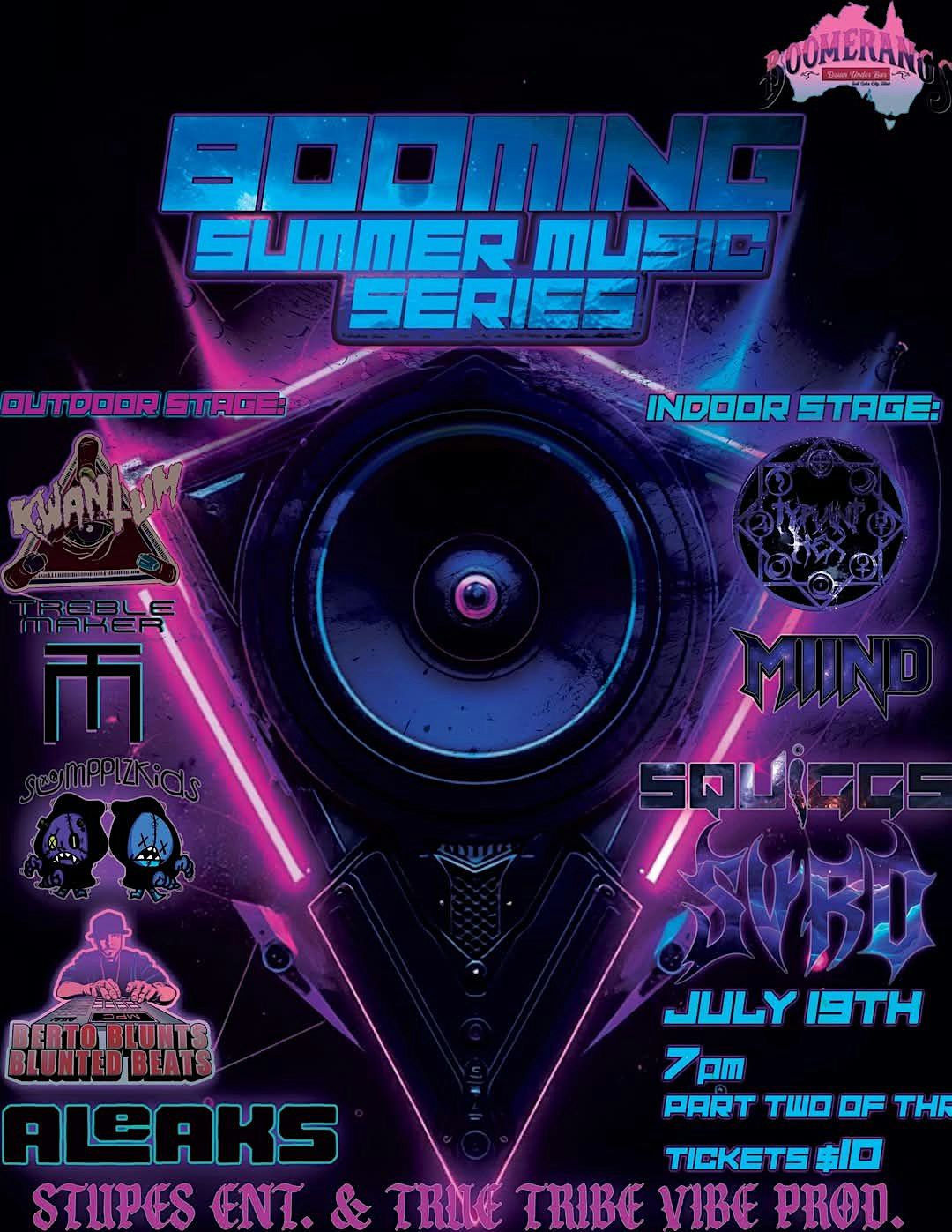 Booming Summer Series Event 2 EDM, 19 July | Event in Millcreek | AllEvents