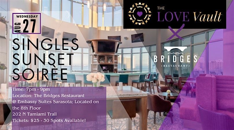 Singles Sunset Soiree, 27 August | Event in Sarasota | AllEvents