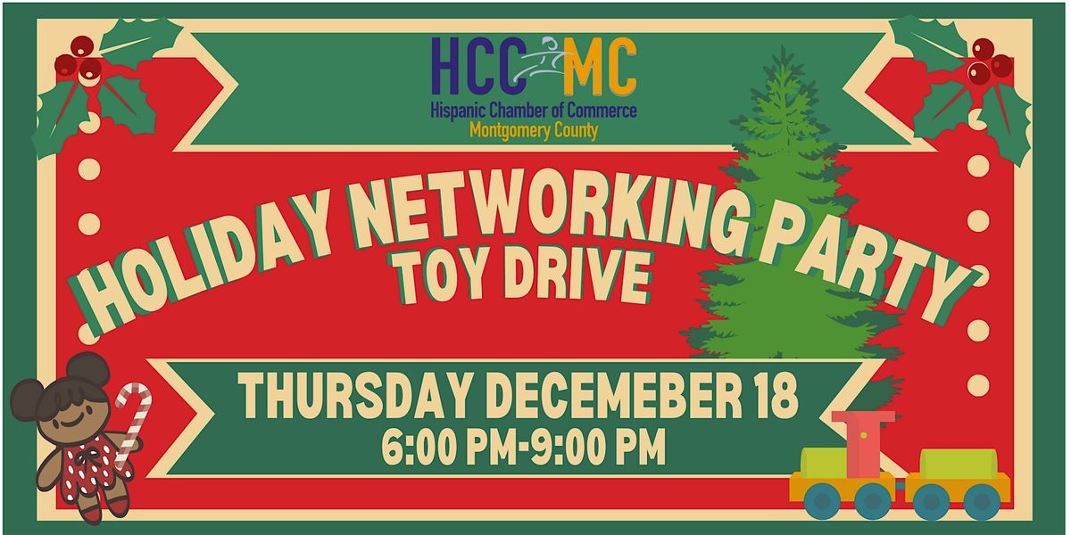 2025 HCCMC Holiday Networking Party & Toy Drive, 18 December | Event in Rockville | AllEvents