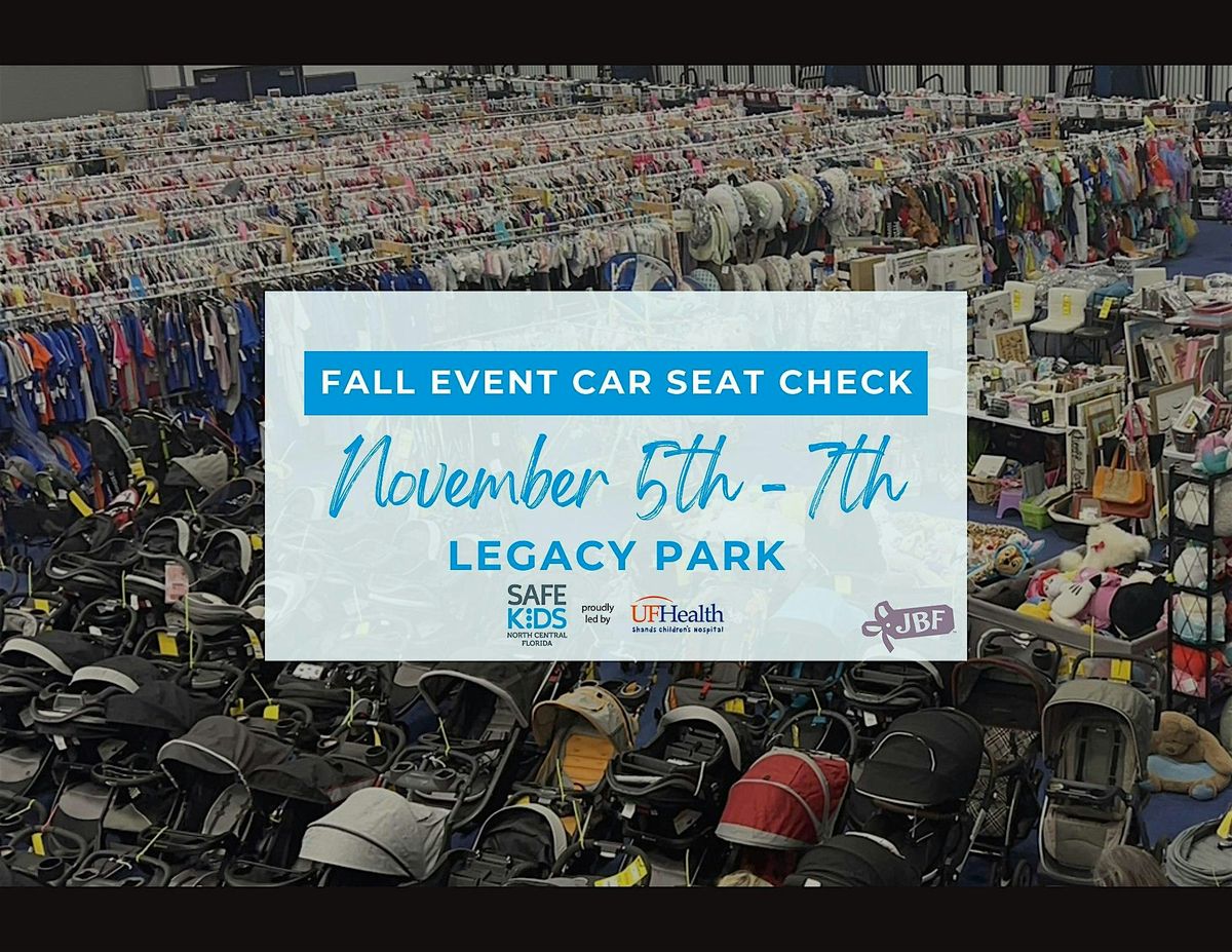 JBF Car Seat Check Up Event - November 5, 2025, 5 November | Event in Alachua | AllEvents