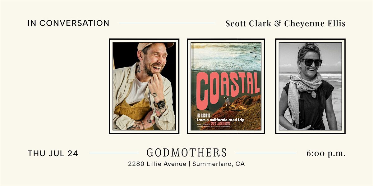 In Conversation: Scott Clark & Cheyenne Ellis, 24 July | Event in Summerland | AllEvents
