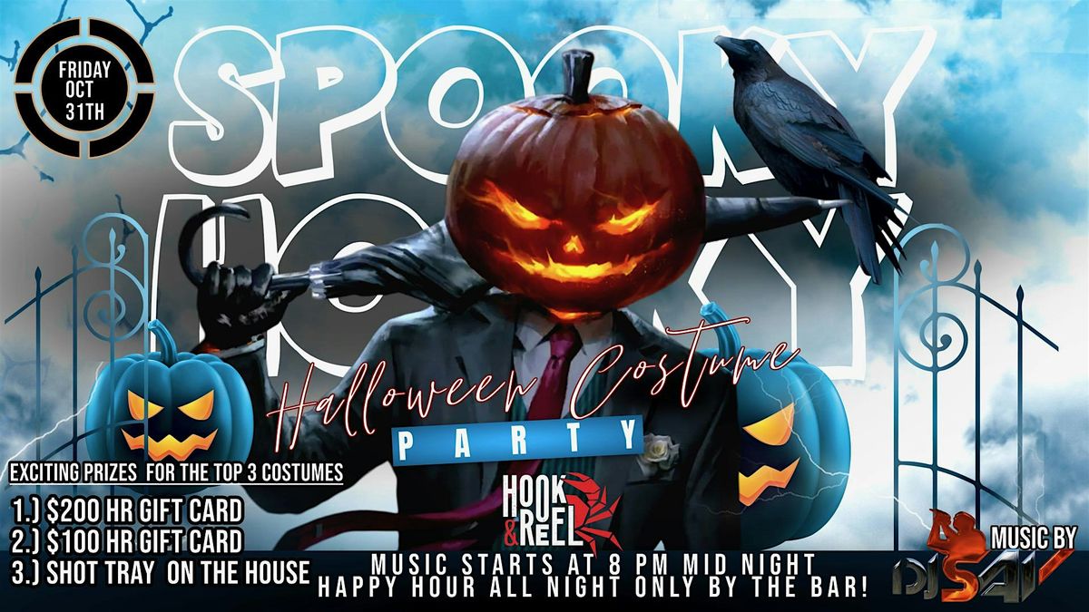 Spooky Hooky Halloween Costume Party at Hook & Reel!, 31 October | Event in Kearny | AllEvents