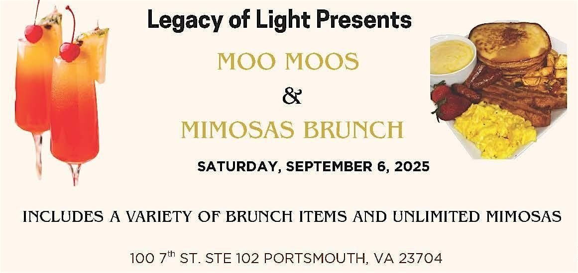 Moo Moo's and Mimosas Brunch, 6 September | Event in Portsmouth | AllEvents