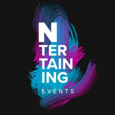 N TER TAIN ING events logo