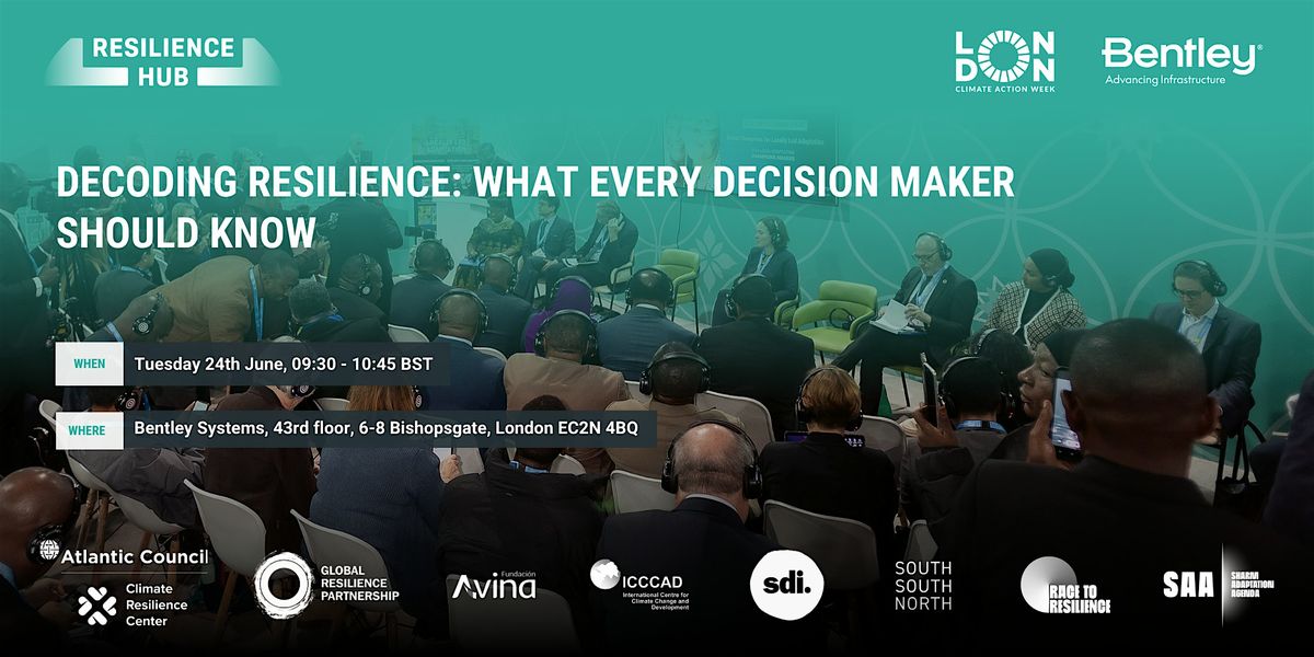 Decoding resilience: What every decision maker should know | Event in London | AllEvents