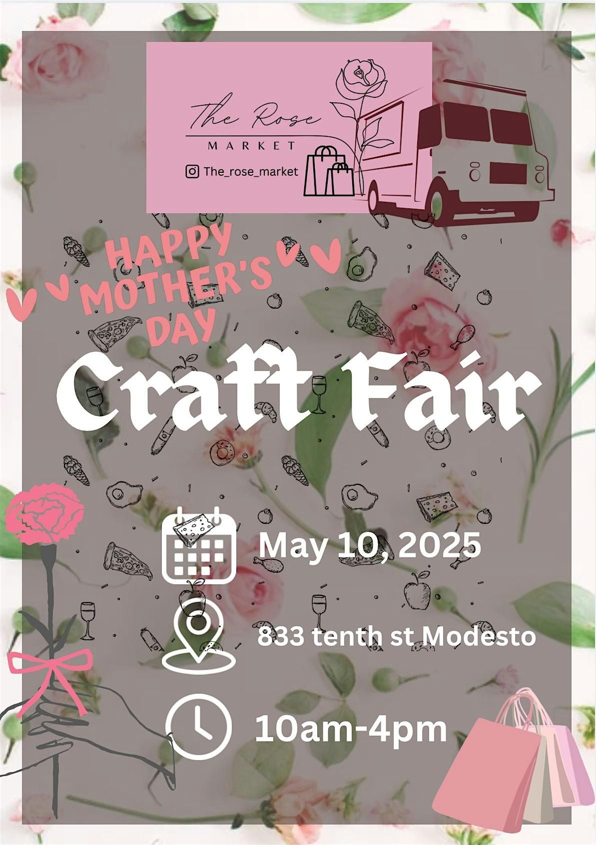 Mothers Day Craft Fair, 10 May | Event in Modesto | AllEvents