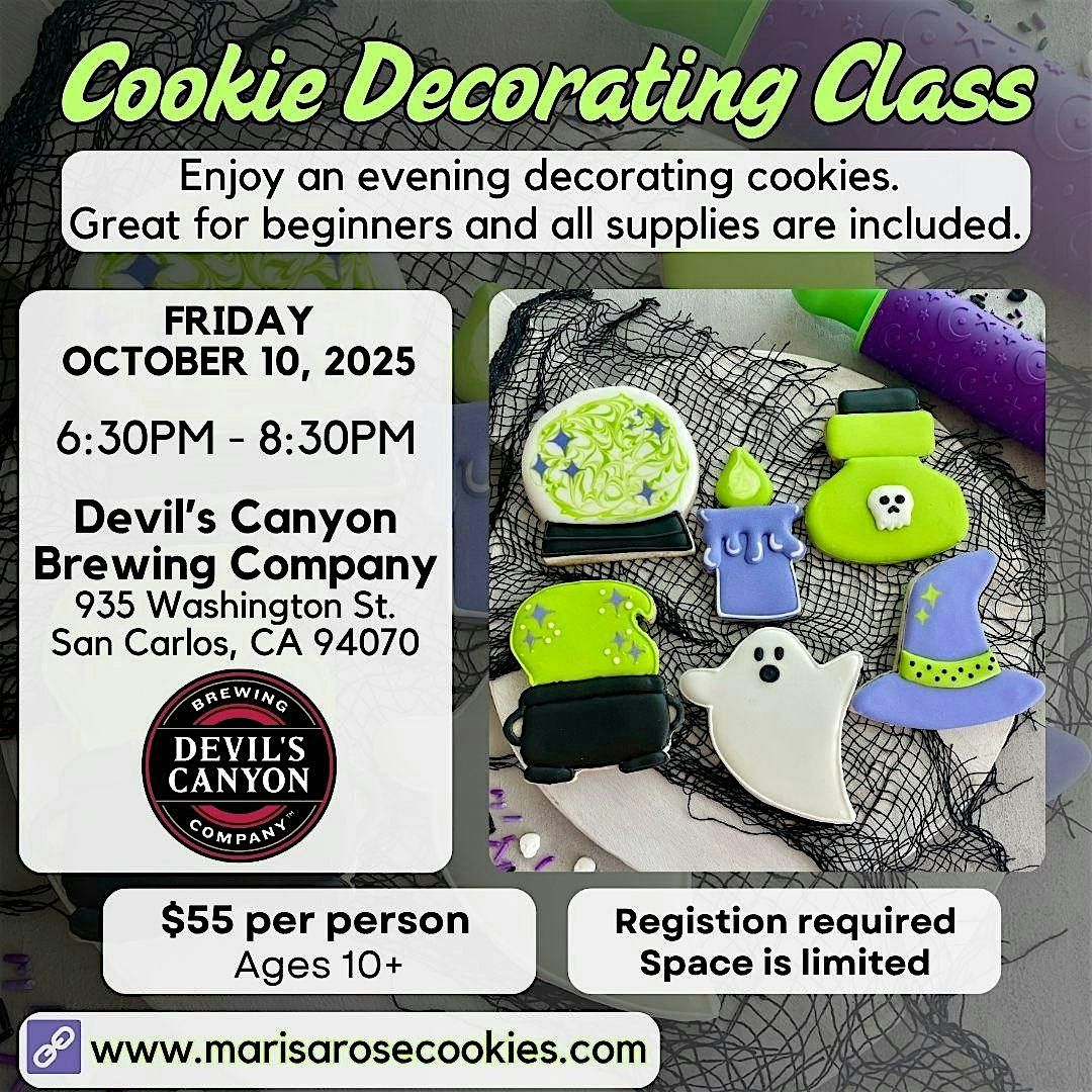 Halloween Cookie Decorating Class, 10 October | Event in San Carlos | AllEvents
