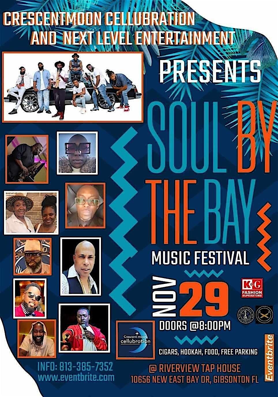 VIP / UPFRONT rsvp SEATING : Soul by The Bay Music Festival | Event in Gibsonton | AllEvents