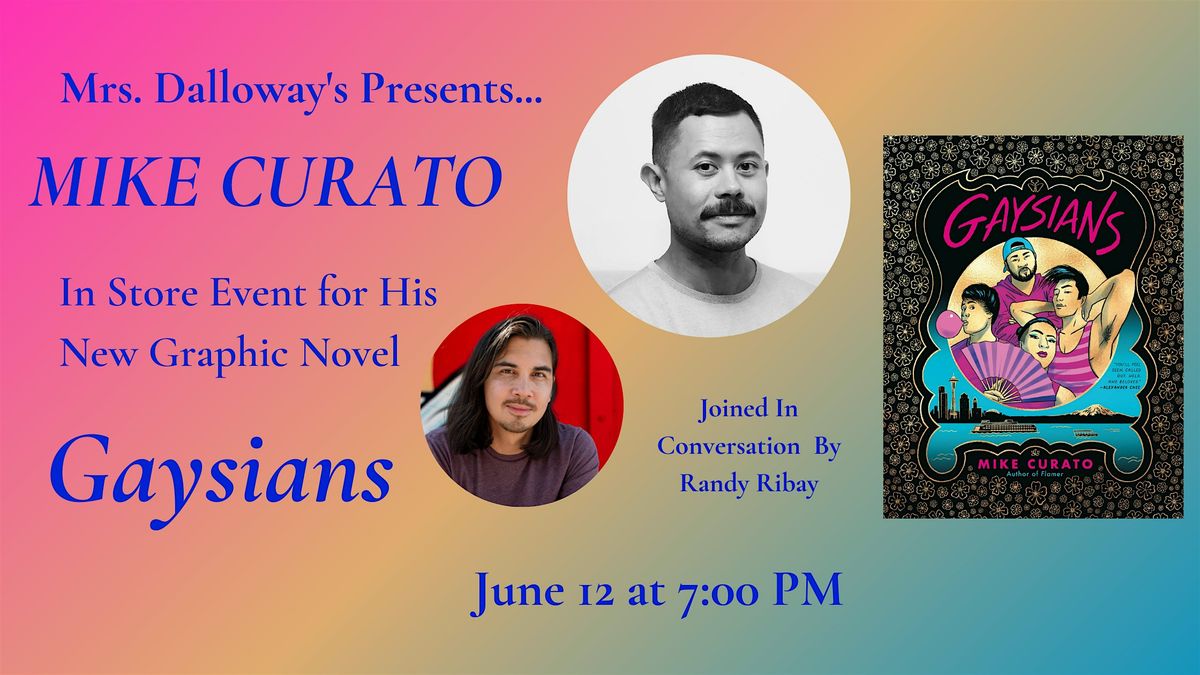 Mike Curato's GAYSIANS In Store Presentation and Graphic Novel Signing, 12 June | Event in Berkeley | AllEvents