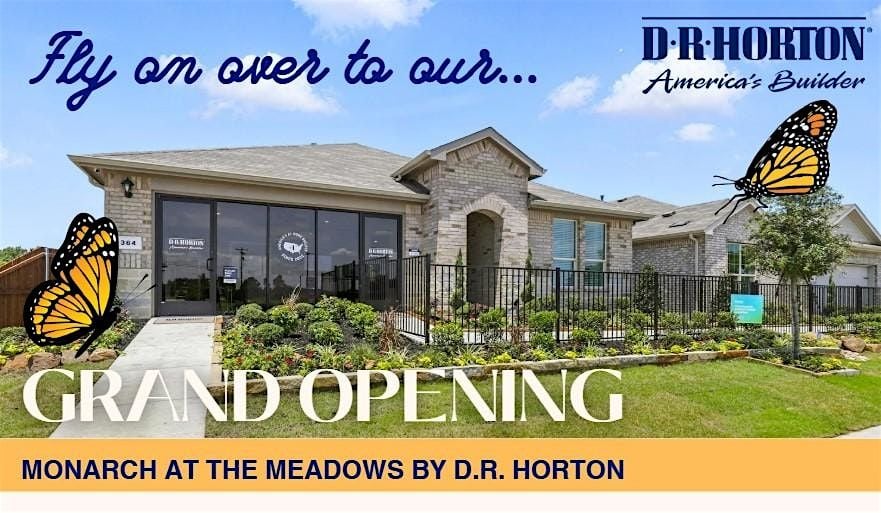 Monarch at the Meadows Grand Opening, 9 August | Event in Krum | AllEvents