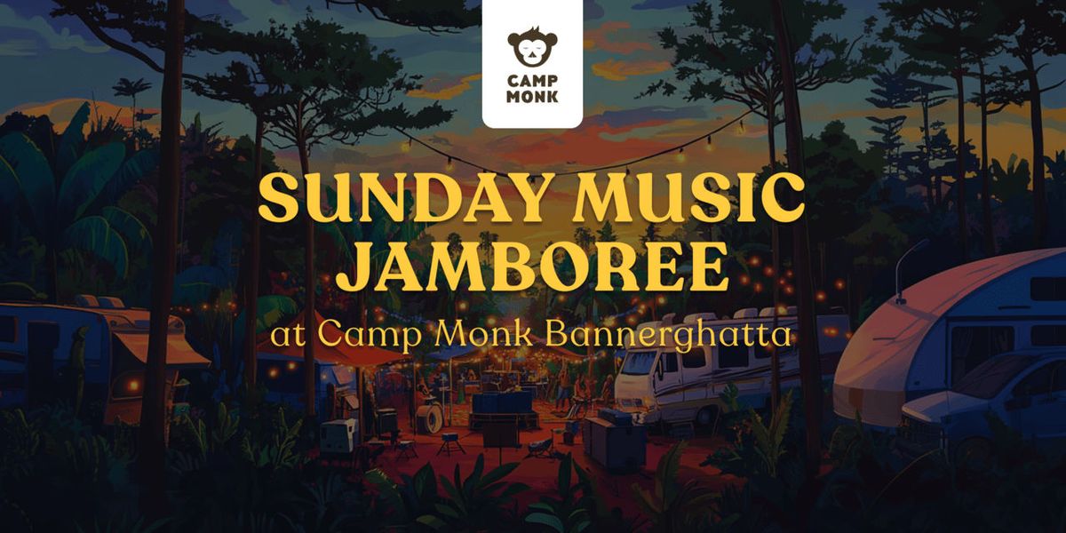Sunday Music Jam @ Camp Monk, 8 June | Event in Bangalore | AllEvents