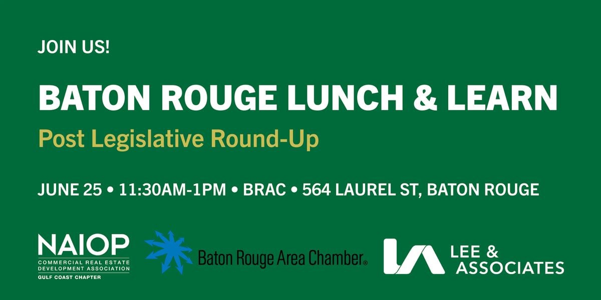 Baton Rouge Post Legislative Round-Up: Lunch & Learn, 25 June | Event in Baton Rouge | AllEvents