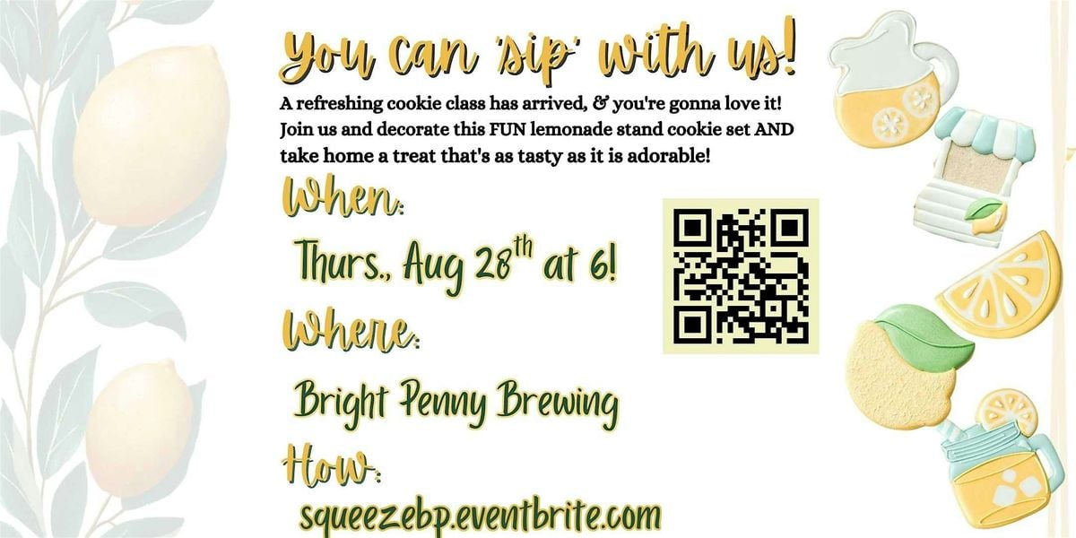 LAST SQUEEZE OF SUMMER Thurs. Aug 28th at 6pm @ Bright Penny Brewing!, 28 August | Event in Mebane | AllEvents