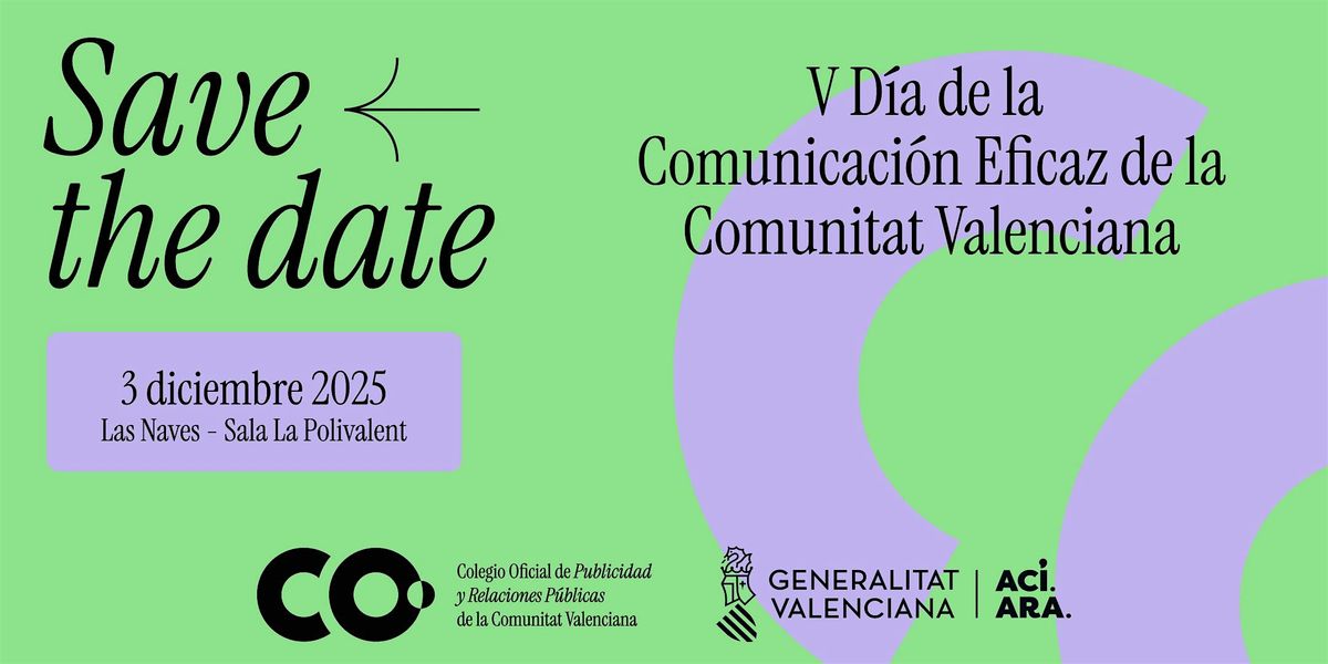 V Día de la Comunicación Eficaz de la Comunitat Valenciana, 3 December | Event in València | AllEvents