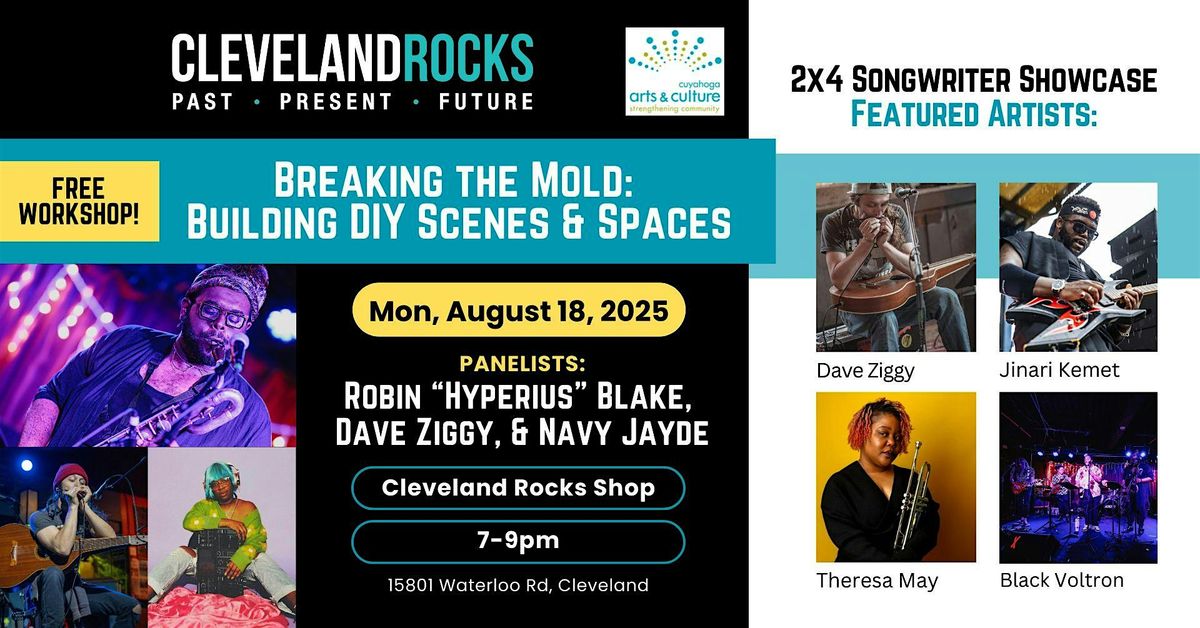 Workshop: Breaking the Mold - Building DIY Scenes and Spaces, 18 August | Event in Cleveland | AllEvents