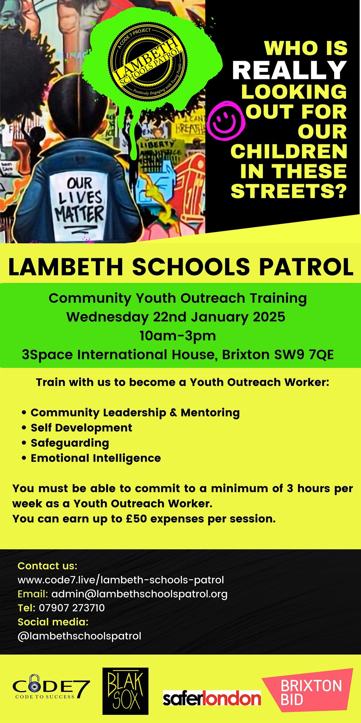 Community Youth Outreach Training, 11 September | Event in London | AllEvents