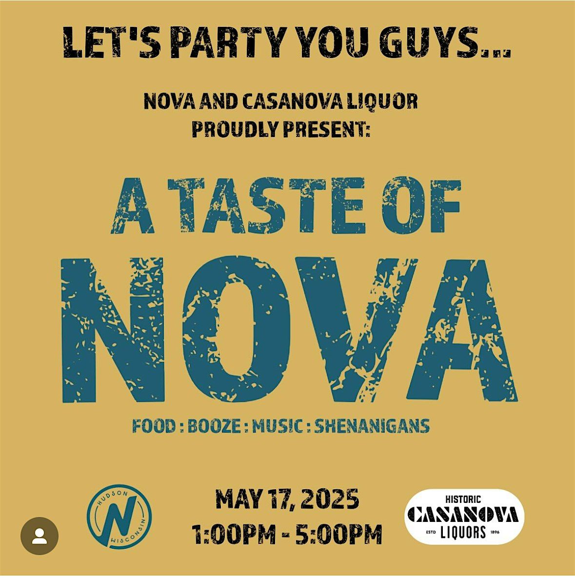 A Taste of Nova, 17 May | Event in Hudson | AllEvents