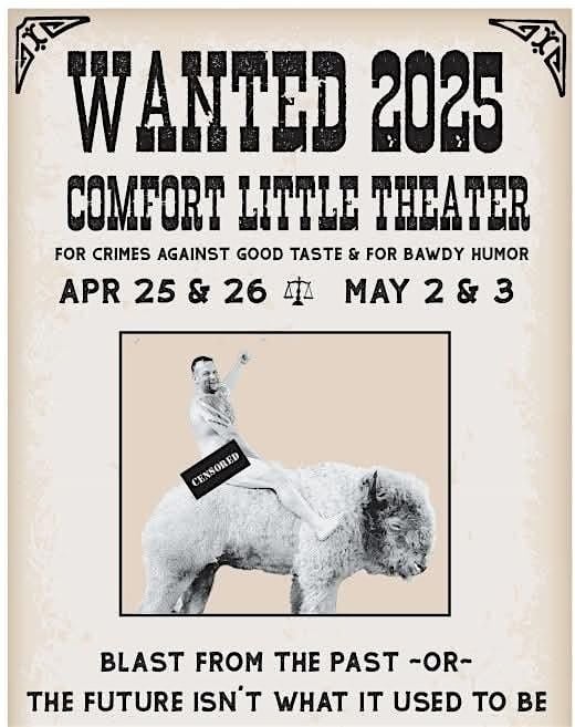 Community theater -Blast from the Past.  The future isnt what it ised to be | Event in Waring | AllEvents
