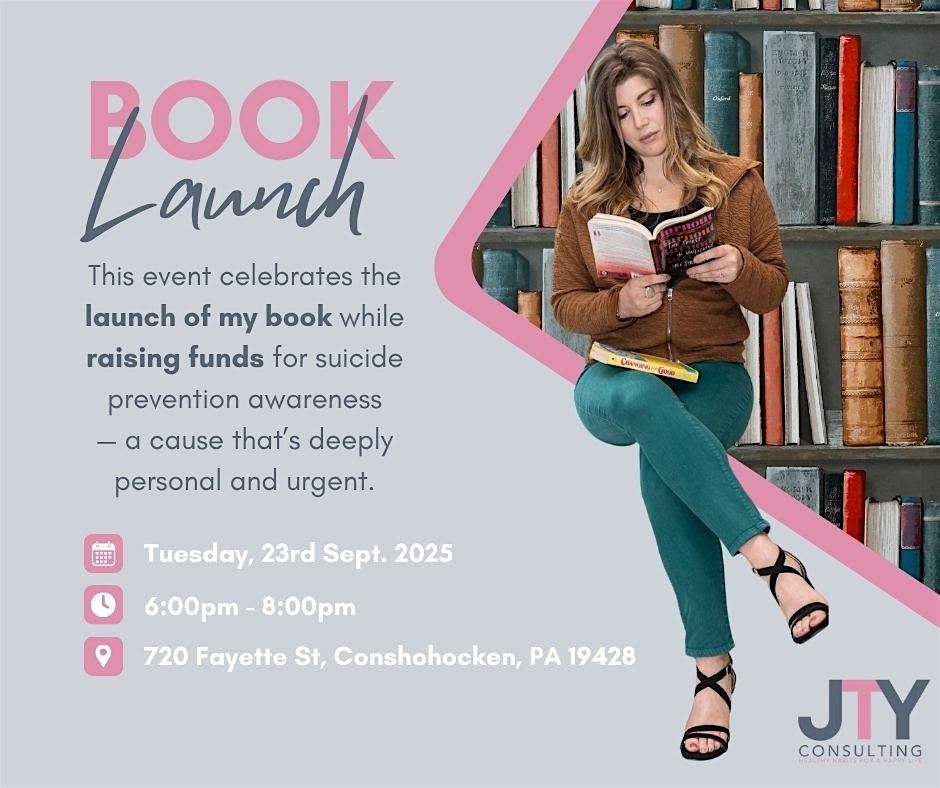 Book Launch Fundraiser, 23 September | Event in Conshohocken | AllEvents