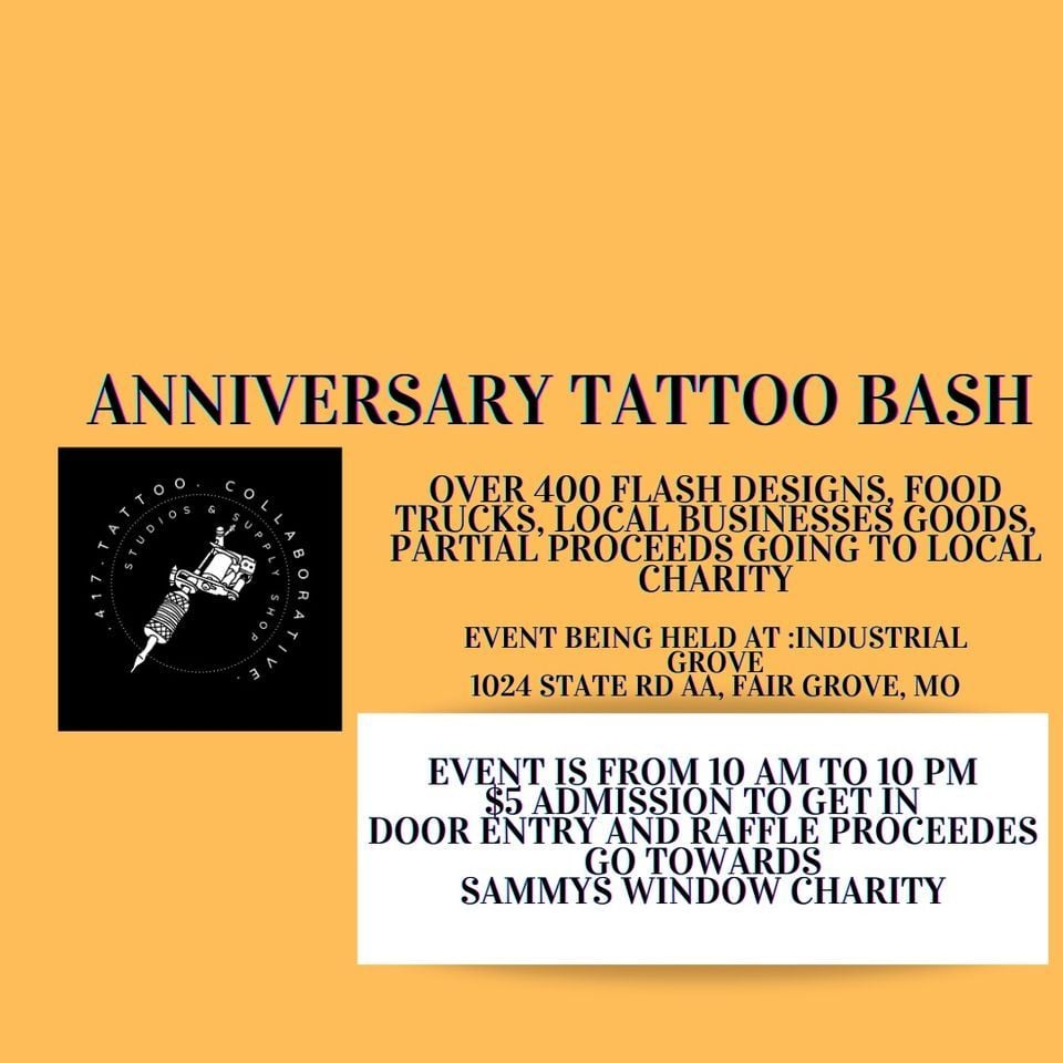 417 Tattoo Collaborative Flash Bash, 1024 State Road AA, Fair Grove MO