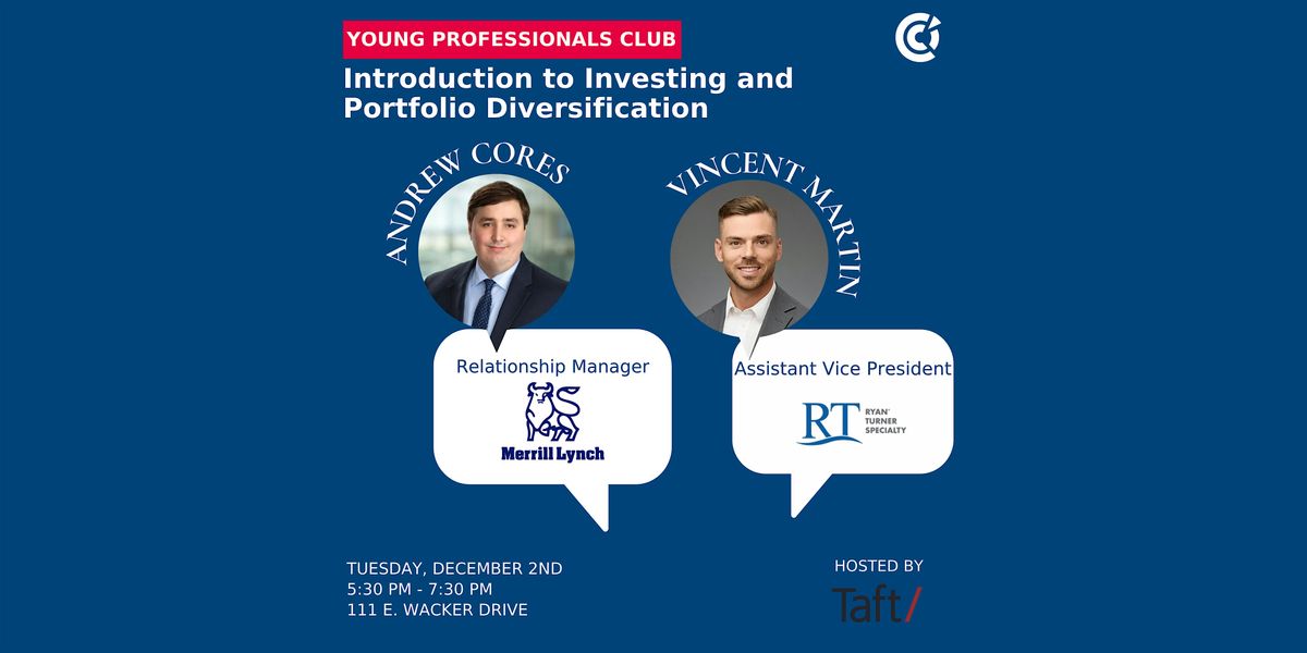 Introduction to Investing and Portfolio Diversification, 2 December | Event in Chicago | AllEvents