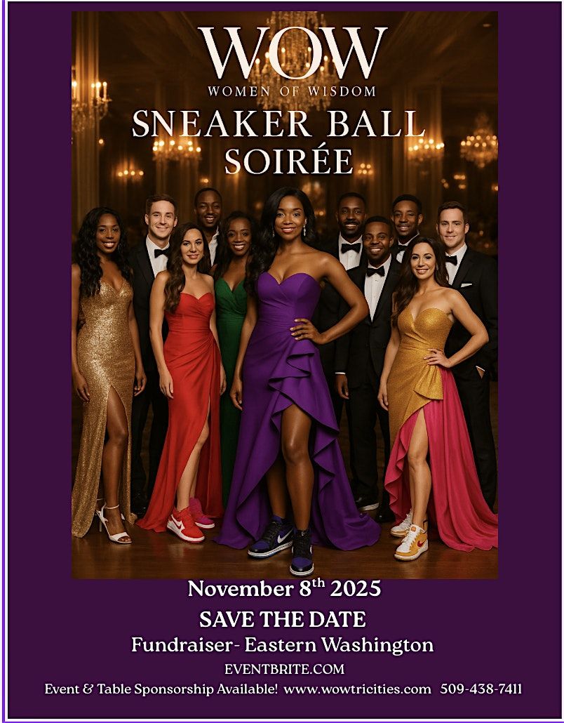 WOW Sneaker Ball Soirée, 8 November | Event in Kennewick | AllEvents