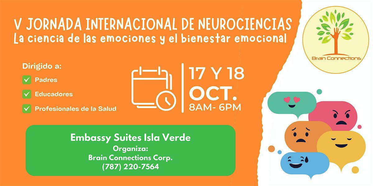 V Jornada Internacional de Neurociencias, 17 October | Event in Carolina | AllEvents