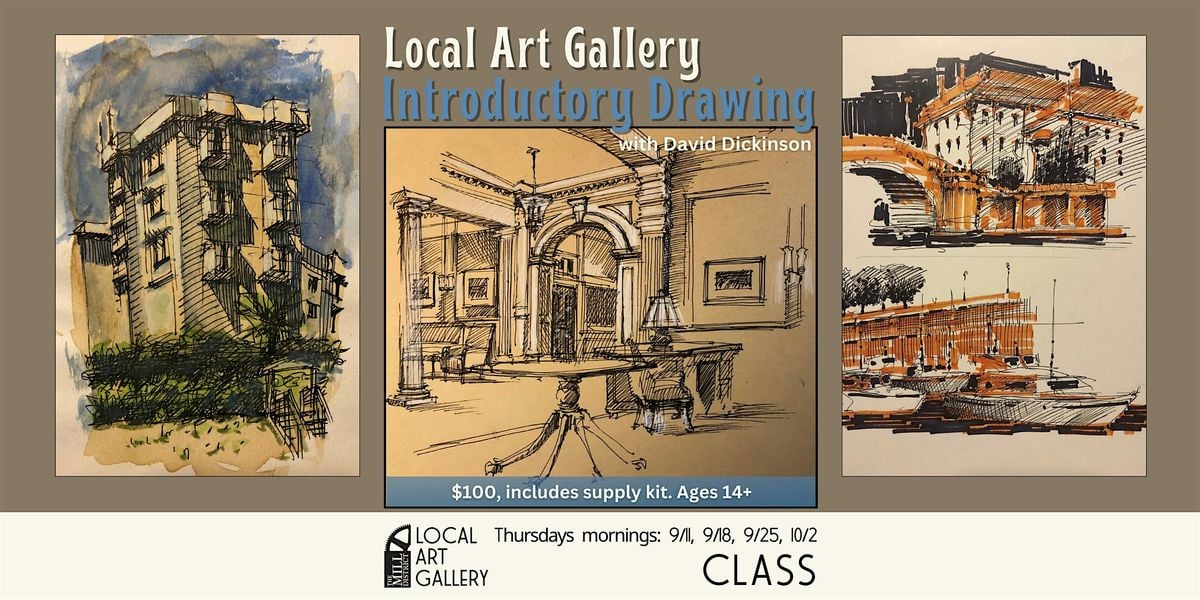 Introductory Drawing with David Dickinson, 11 September | Event in Amherst | AllEvents