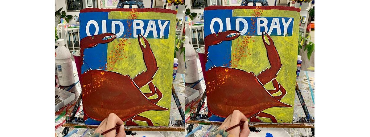 OB Crab: Glen Burnie, Sidelines with Artist Katie Detrich! | Event in Glen Burnie | AllEvents