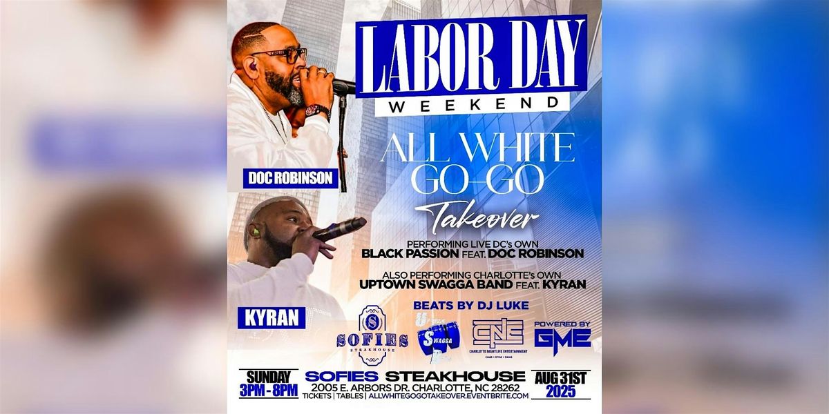 Labor Day Weekend All White Go-Go Takeover, 31 August | Event in Charlotte | AllEvents