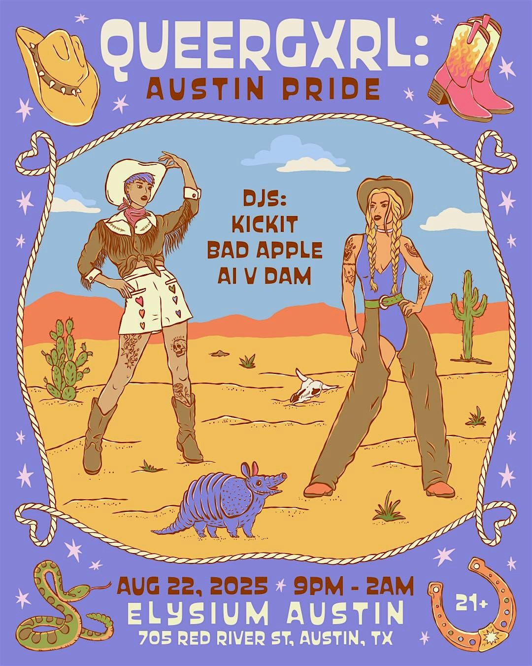 QueerGxrl: Austin Pride Party, 22 August | Event in Austin | AllEvents