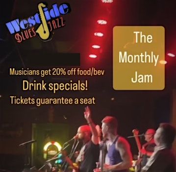 Westside's May Jam Night! (Musicians = Free Entry) | Event in Glendale | AllEvents