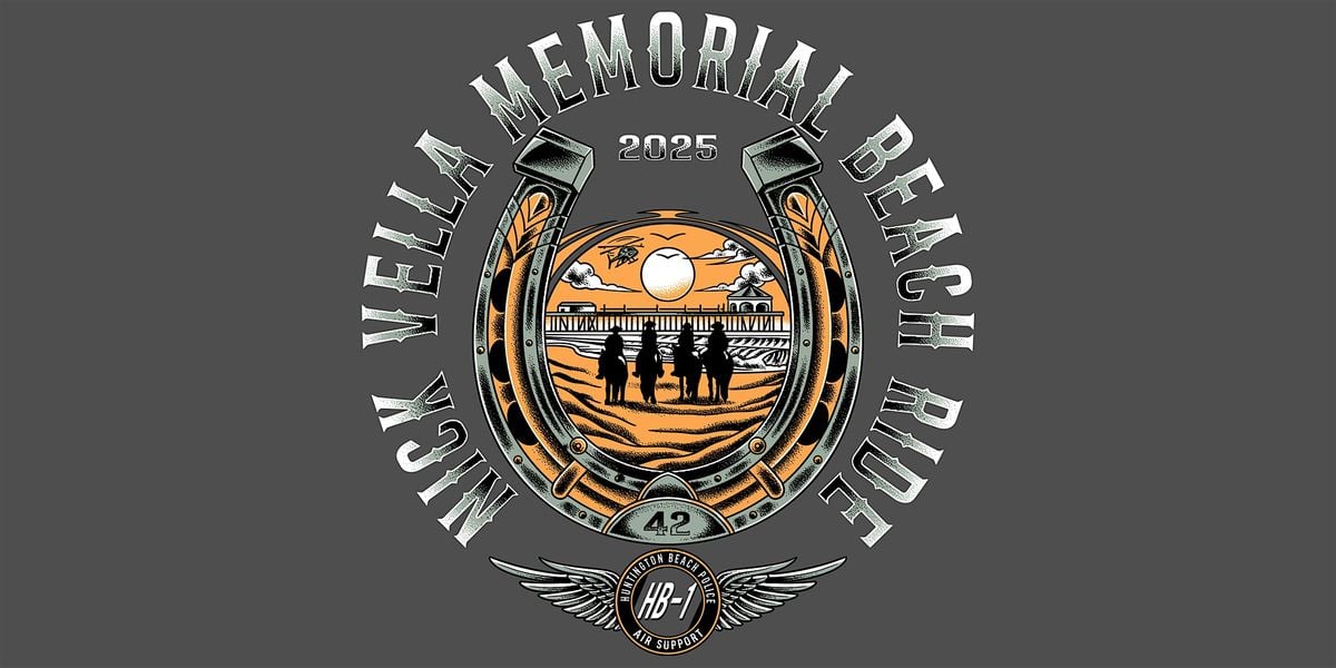 2025 Nick Vella Memorial  Beach Ride, 17 May | Event in Huntington Beach | AllEvents