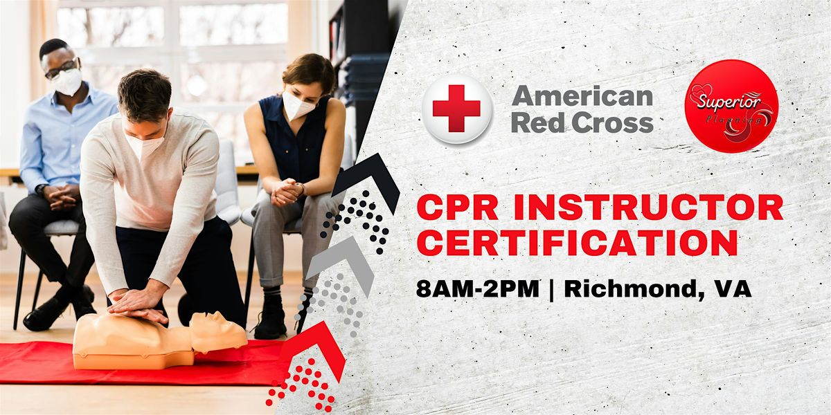 CPR Instructor Certification | Event in Richmond | AllEvents
