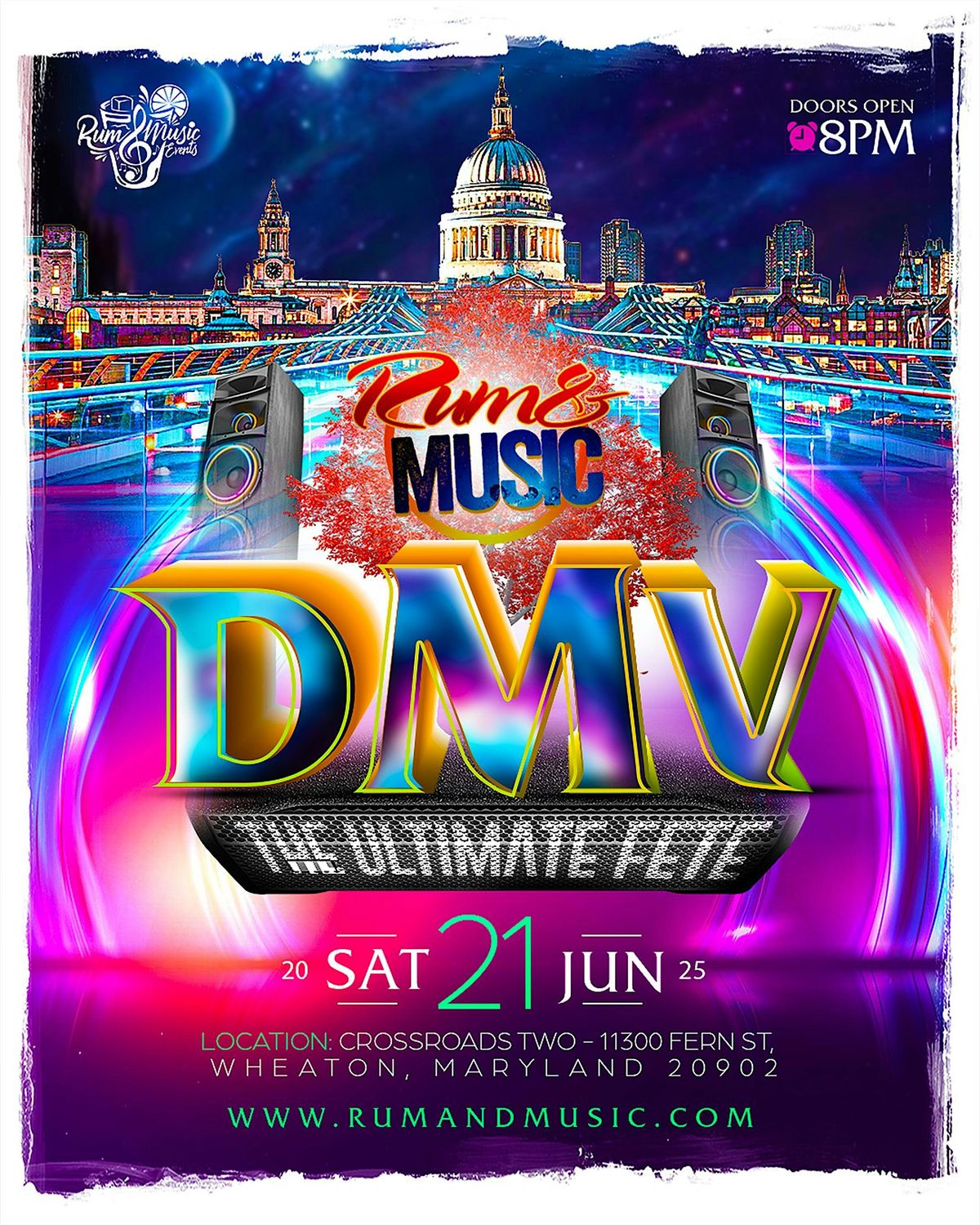 Rum and Music "DMV" The Ultimate Fete, 21 June | Event in Wheaton-Glenmont | AllEvents