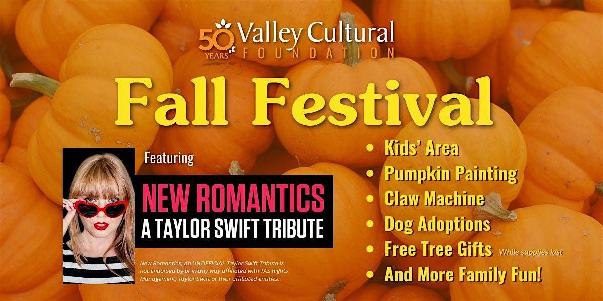 FALL FESTIVAL at NoHo - Family Fun & NEW ROMANTICS, A Taylor Swift Tribute!, 11 October | Event in North  Hollywood