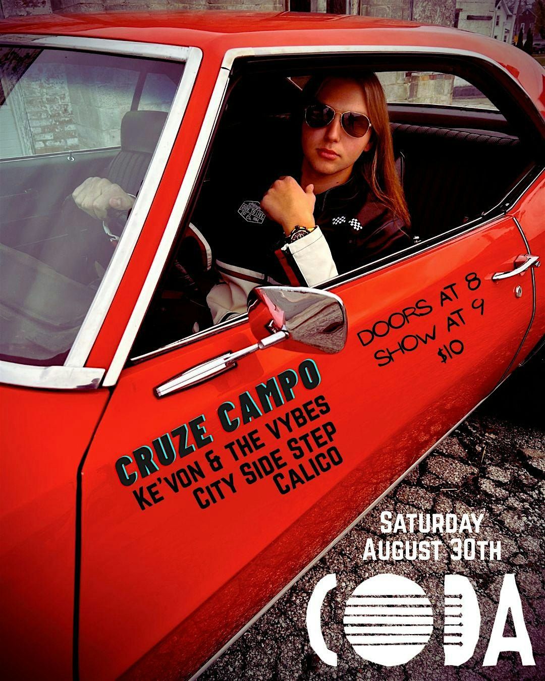 Cruze Campo | Ke’von & the Vybes | City Side Step | Calico at CODA, 30 August | Event in Cleveland | AllEvents