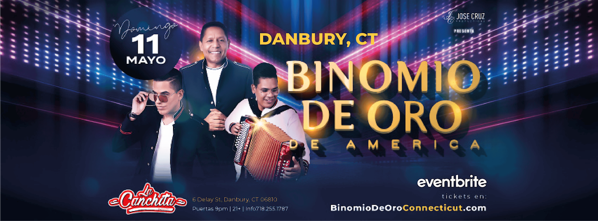 Binomio de Oro de América en Danbury, CT I Mayo 11 2025, 11 May | Event in Danbury | AllEvents