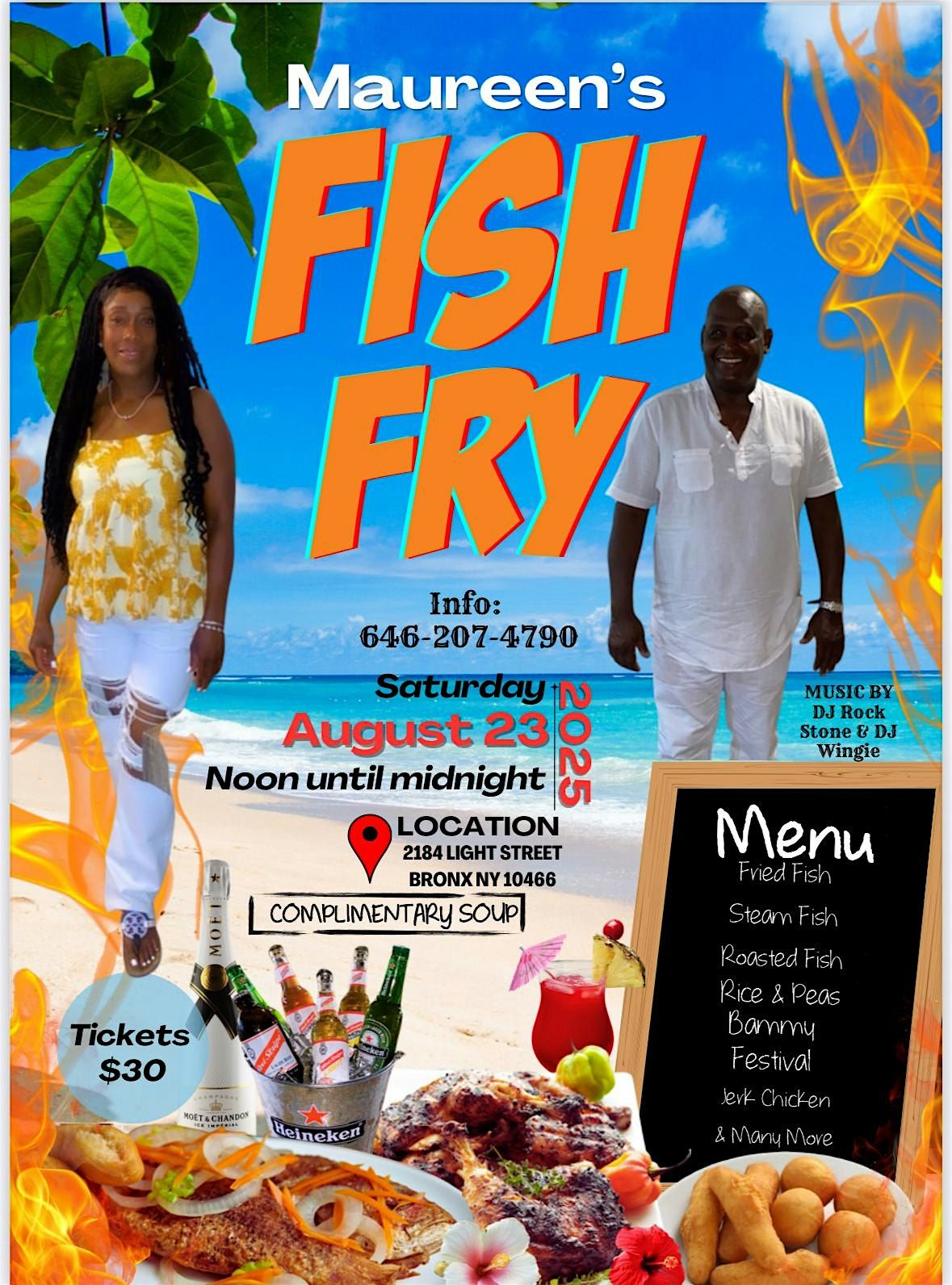 Maureen's Fish Fry, 23 August | Event in The Bronx | AllEvents
