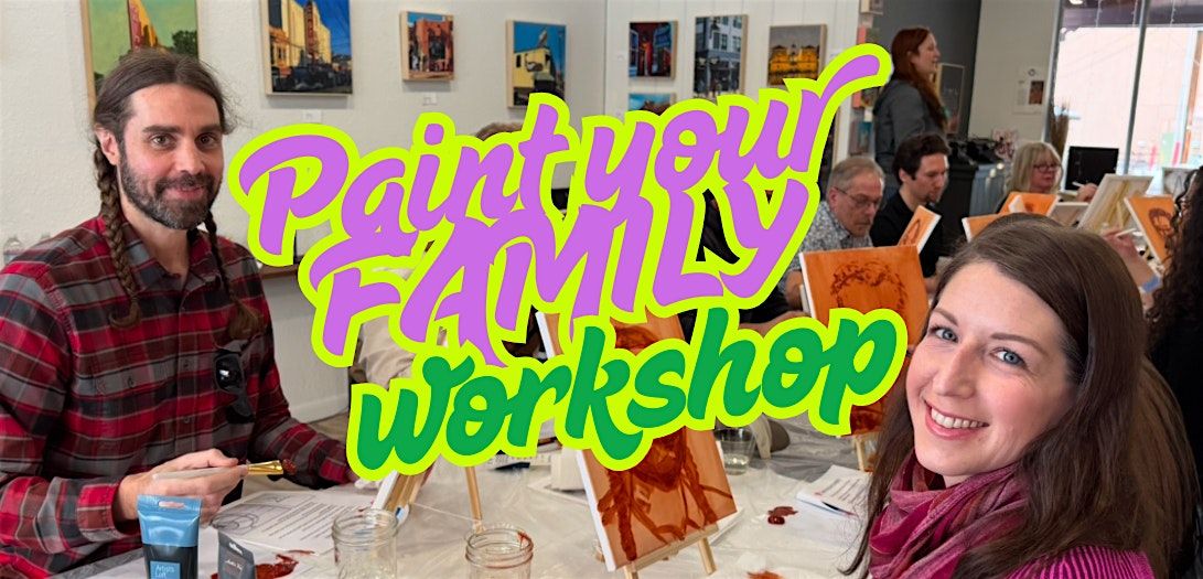 Paint Your Family workshop  at Flying Horse Gallery - kids  8- 14 = free, 17 August | Event in Sisters | AllEvents
