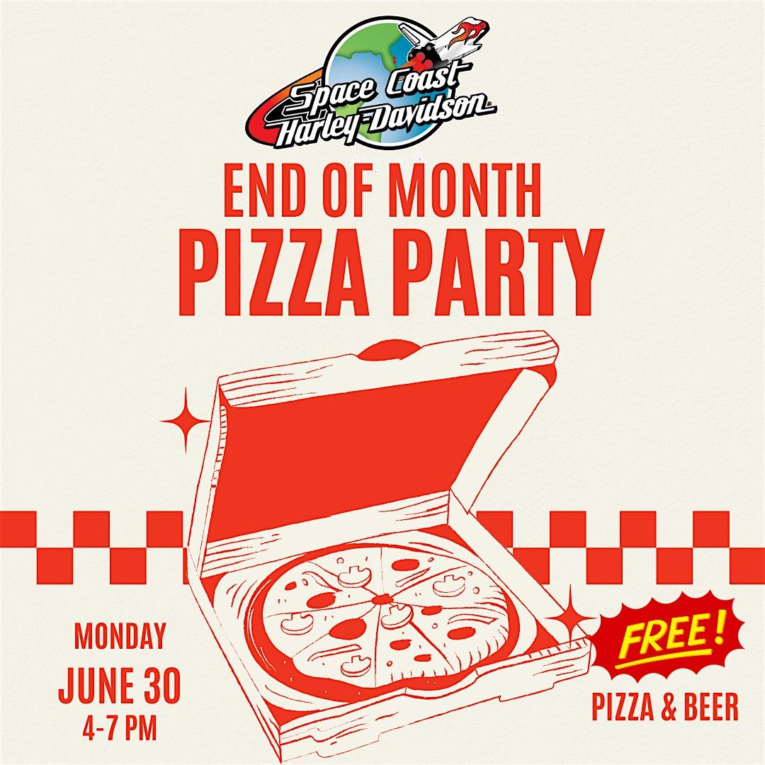 End of Month Pizza Party, 30 June | Event in Palm Bay | AllEvents