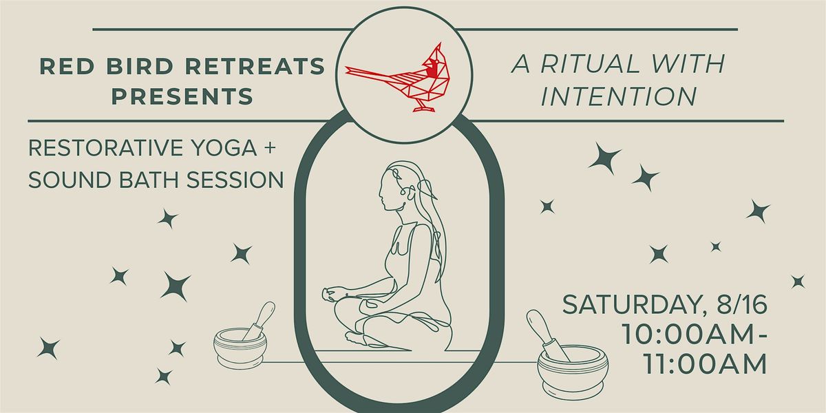 Restorative Yoga, Sound Bath Session + Ritual with Intention, 16 August | Event in Fairfax | AllEvents