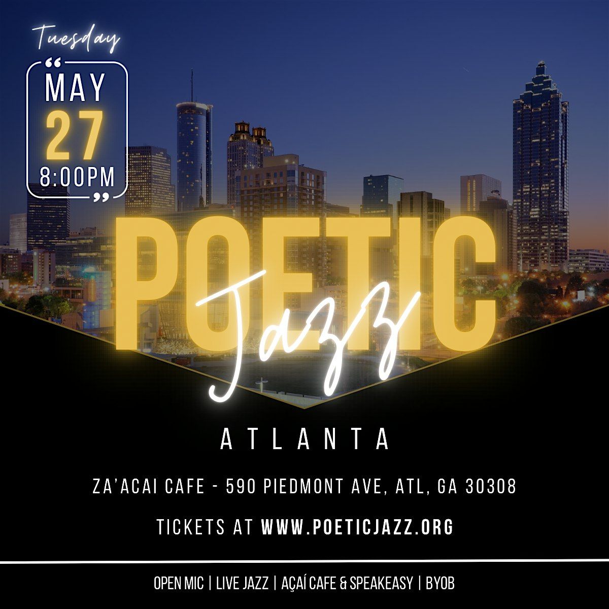 Poetic Jazz: Women in Music Edition | Midtown, 27 May | Event in Atlanta | AllEvents