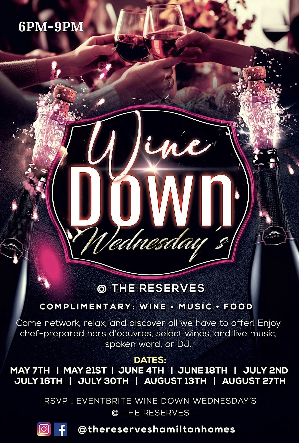 Wine Down Wednesday at The Reserves | Event in Mableton | AllEvents
