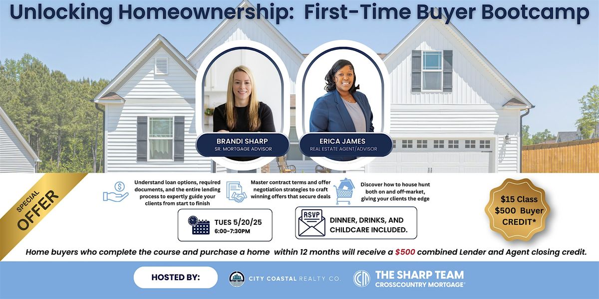 Unlocking Homeownership: First- Time Buyer Bootcamp!, 20 May | Event in Hanover | AllEvents