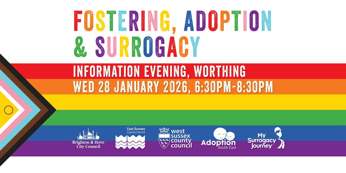 LGBTQ+ Pathways to Family, 28 January | Event in Worthing | AllEvents